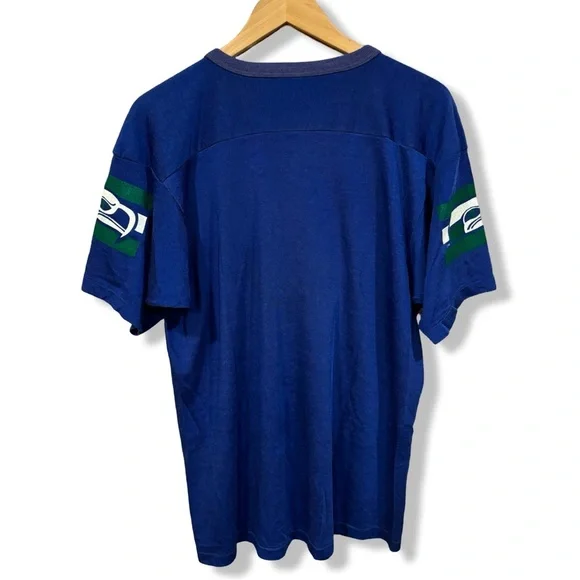 Vintage 80s Champion Seattle SeaHawks Football Jersey - Picture 3 of 5